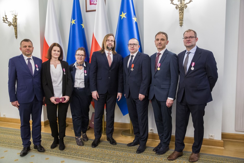 Szczecianie odznaczeni w Pałacu Prezydenckim