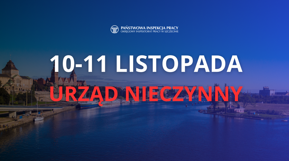 10 i 11 listopada urząd nieczynny