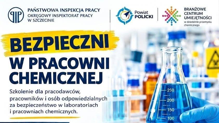 Bezpieczni w pracowni chemicznej - ruszyły zapisy na szkolenie
